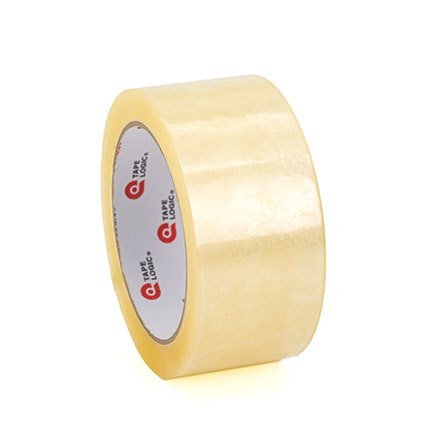 2" x 55 yds. Clear TAPE LOGIC<span class='afterCapital'><span class='rtm'>®</span></span> #600 Hot Melt Tape